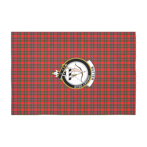 Butter Tartan Crest Tablecloth