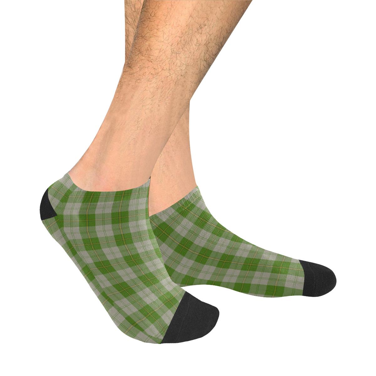 Cunningham Dress Green Dancers Tartan Ankle Socks