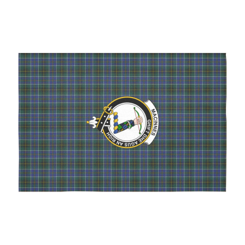 MacInnes Tartan Crest Tablecloth