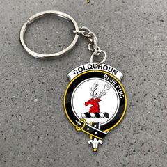 Colquhoun Crest Keychain