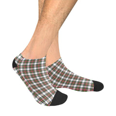 Stewart Dress Modern Tartan Ankle Socks