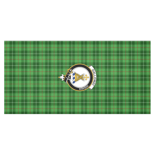 Galloway Tartan Crest Tablecloth