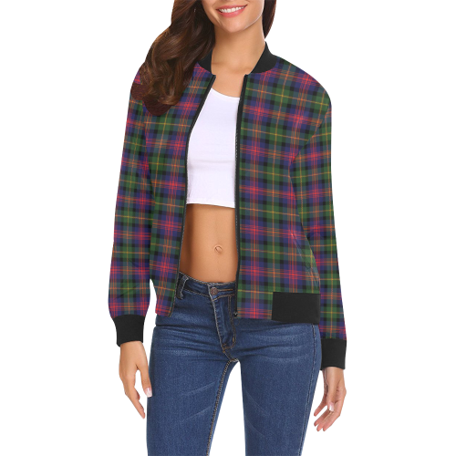 Logan Modern Tartan Bomber Jacket