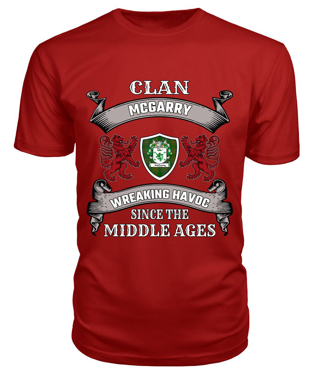 McGarry Family Tartan - 2D T-shirt