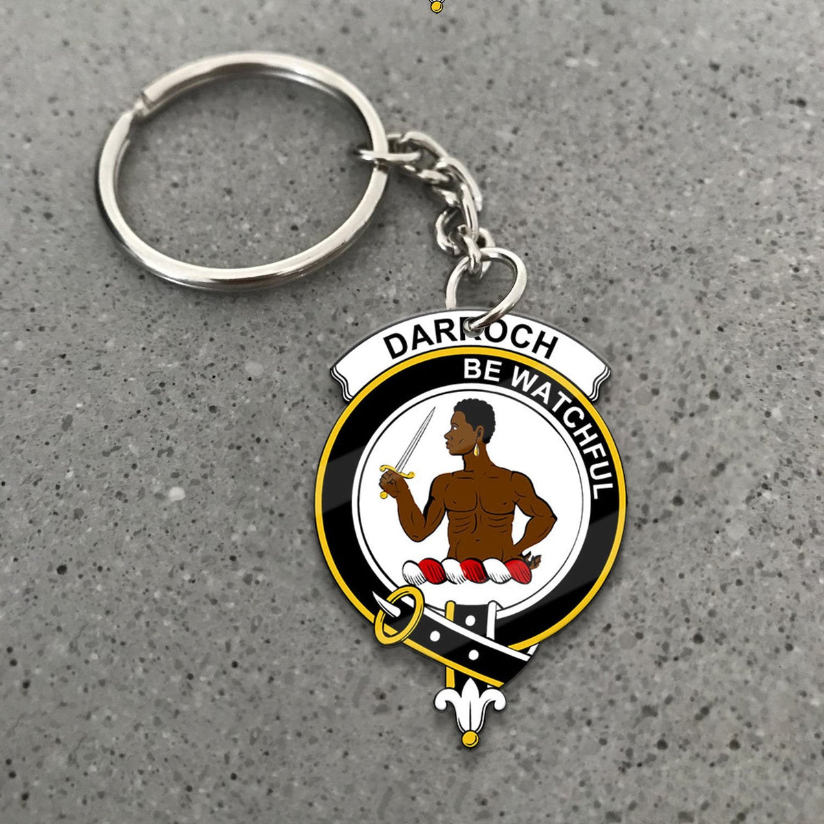 Darroch (Gourock) Crest Keychain