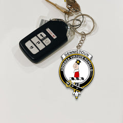 Dennistoun Crest Keychain