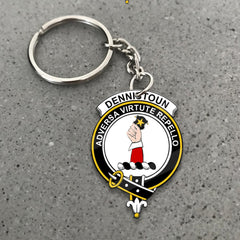 Dennistoun Crest Keychain