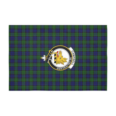 Campbell Tartan Crest Tablecloth