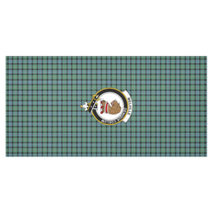 Melville Tartan Crest Tablecloth