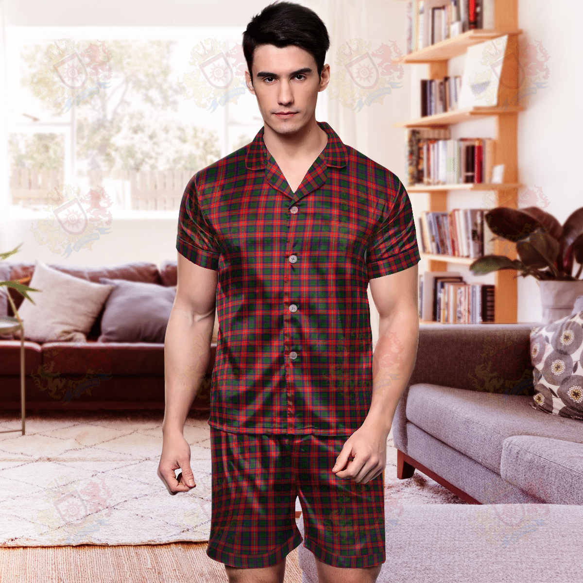 Mow Tartan Short Sleeve Pyjama