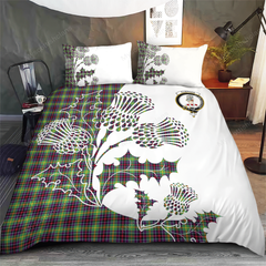 Clephan Tartan Crest Bedding Set - Luxury Style