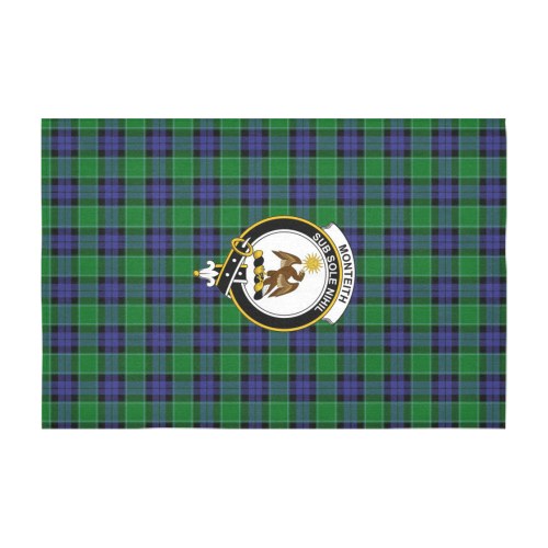 Monteith Tartan Crest Tablecloth