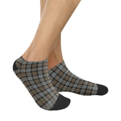 MacKay Weathered Tartan Ankle Socks