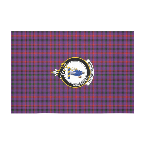 Montgomery Tartan Crest Tablecloth