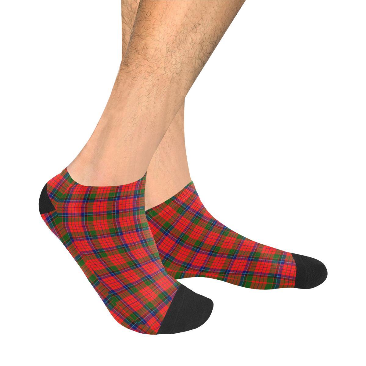 Nicolson Modern Tartan Ankle Socks