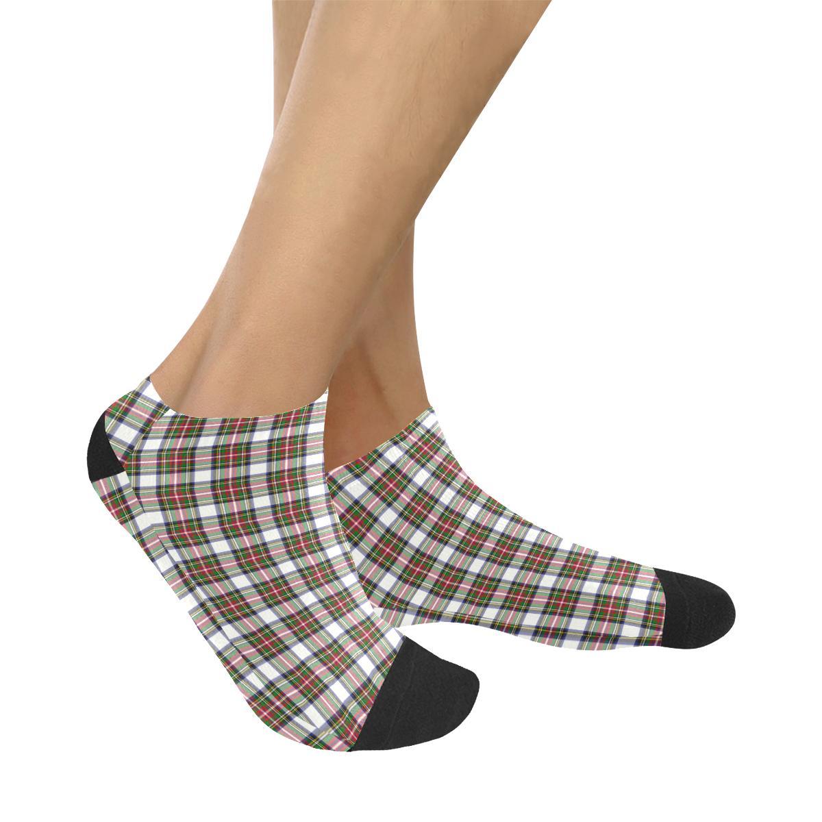 Stewart Dress Modern Tartan Ankle Socks