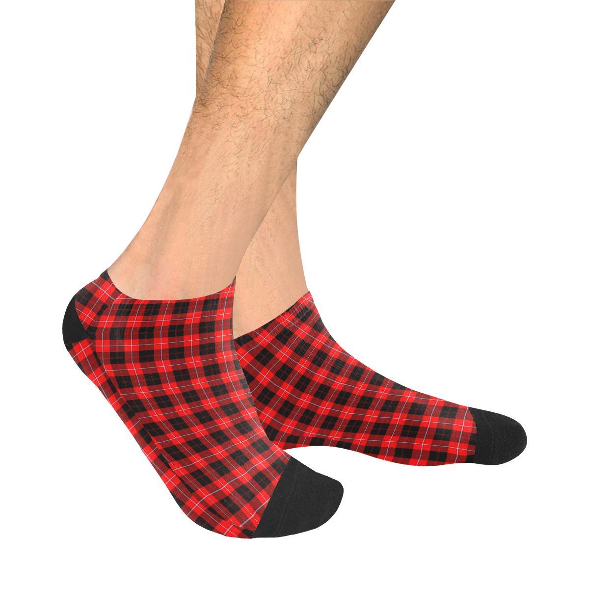 Cunningham Modern Tartan Ankle Socks