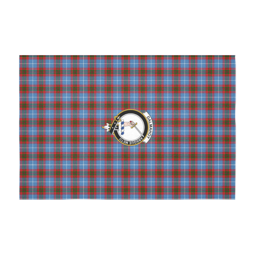 Dalmahoy Tartan Crest Tablecloth