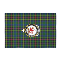 Farquharson Tartan Crest Tablecloth