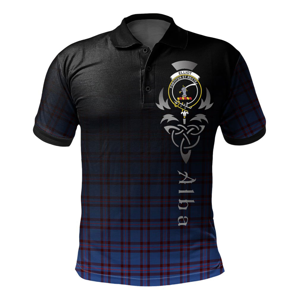 Elliot Modern Tartan Polo Shirt - Alba Celtic Style