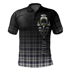 Hannay Modern Tartan Polo Shirt - Alba Celtic Style