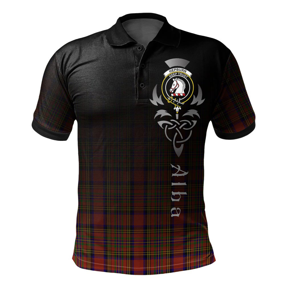 Hepburn Tartan Polo Shirt - Alba Celtic Style