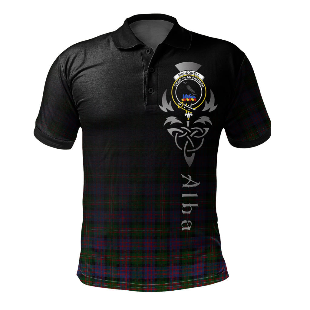 MacDonell of Glengarry Tartan Polo Shirt - Alba Celtic Style