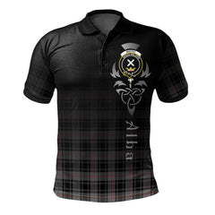 Moffat Modern Tartan Polo Shirt - Alba Celtic Style