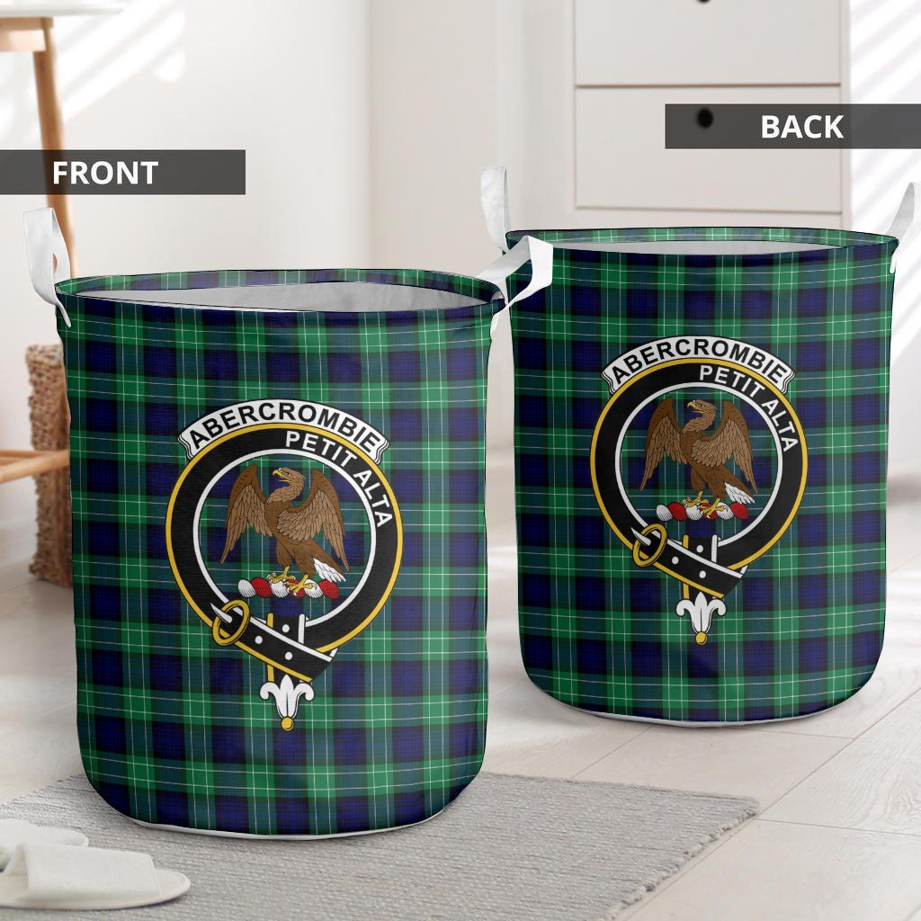 Abercrombie Tartan Crest Laundry Basket