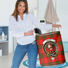 Adair Tartan Crest Laundry Basket