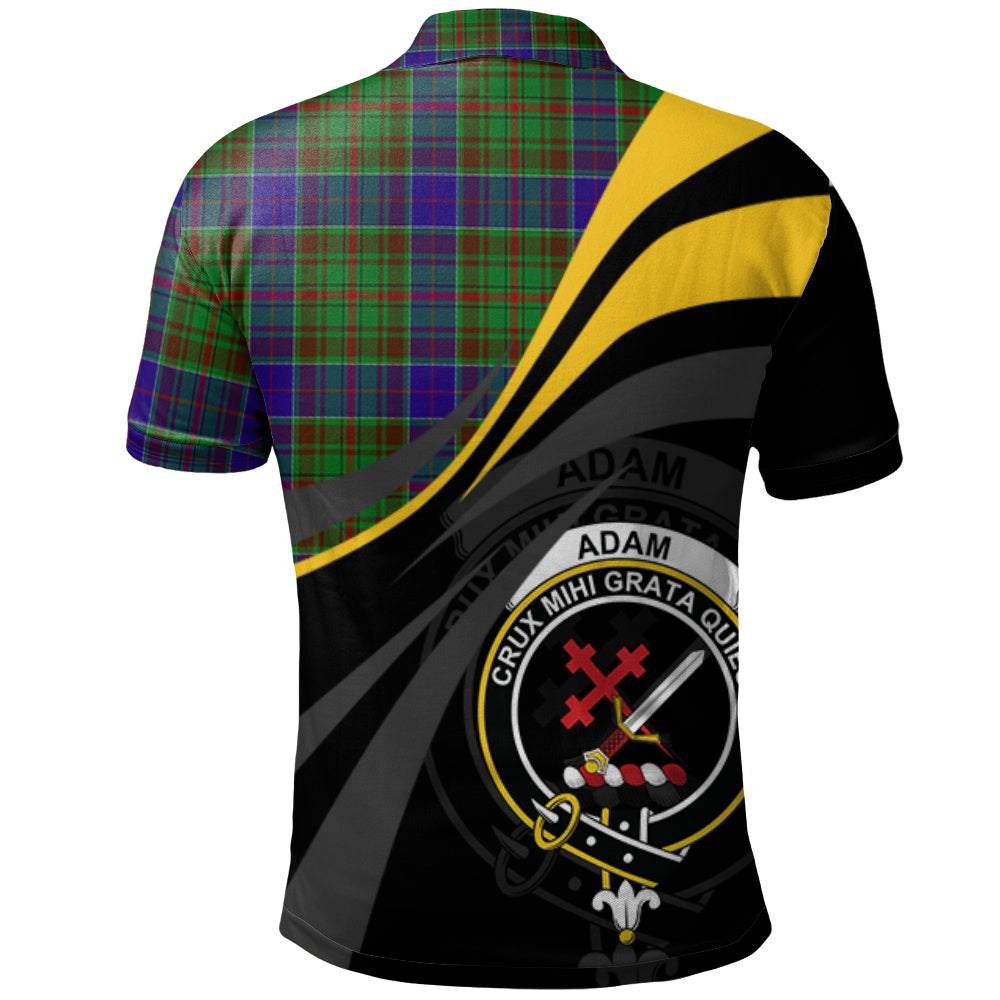 Adam Tartan Polo Shirt - Royal Coat Of Arms Style