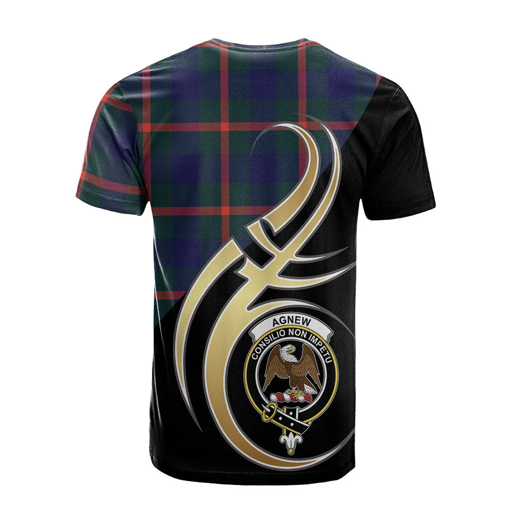 Agnew Modern Tartan T-shirt - Believe In Me Style