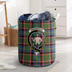 Aikenhead Tartan Crest Laundry Basket