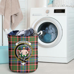 Aikenhead Tartan Crest Laundry Basket