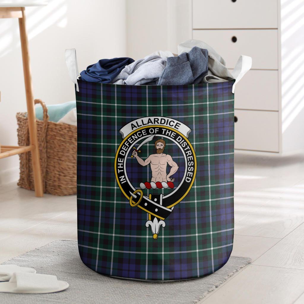 Allardice Tartan Crest Laundry Basket