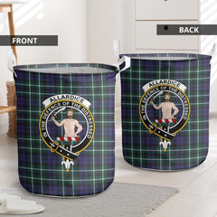 Allardice Tartan Crest Laundry Basket