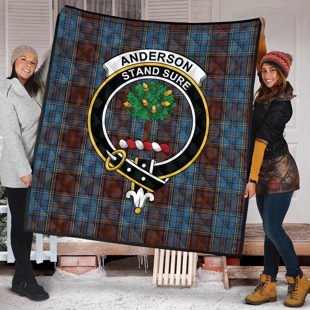 Anderson Paton Tartan Crest Quilt