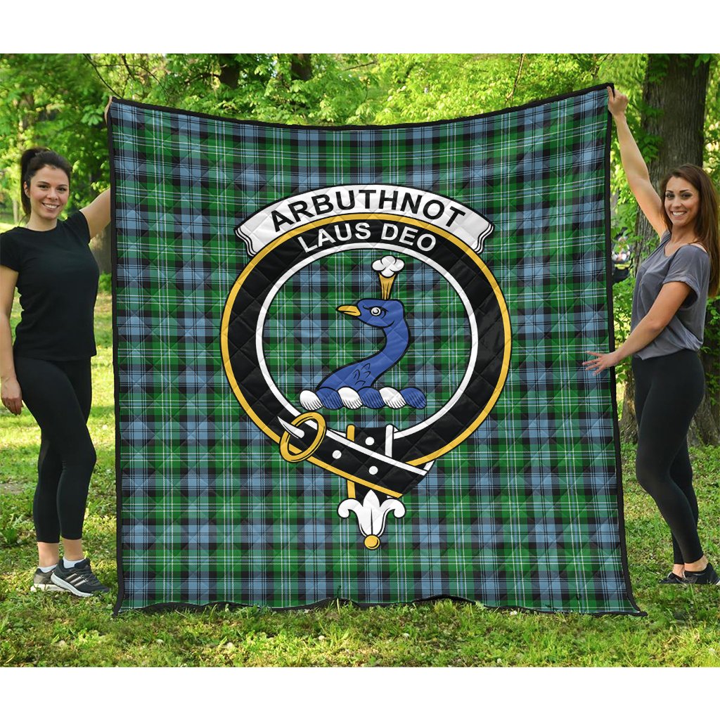 Arbuthnot Ancient Tartan Crest Quilt