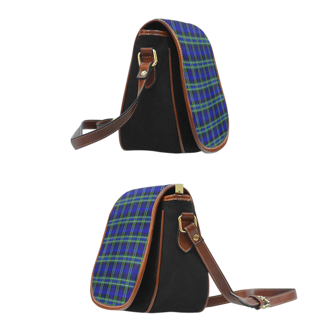 Arbuthnot Modern Tartan Saddle Handbags