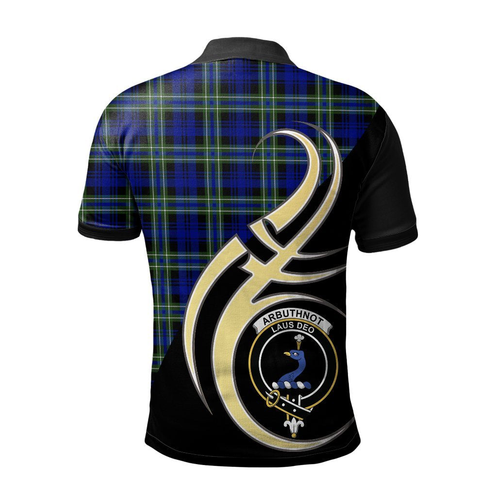 Arbuthnot Modern Tartan Polo Shirt - Believe In Me Style