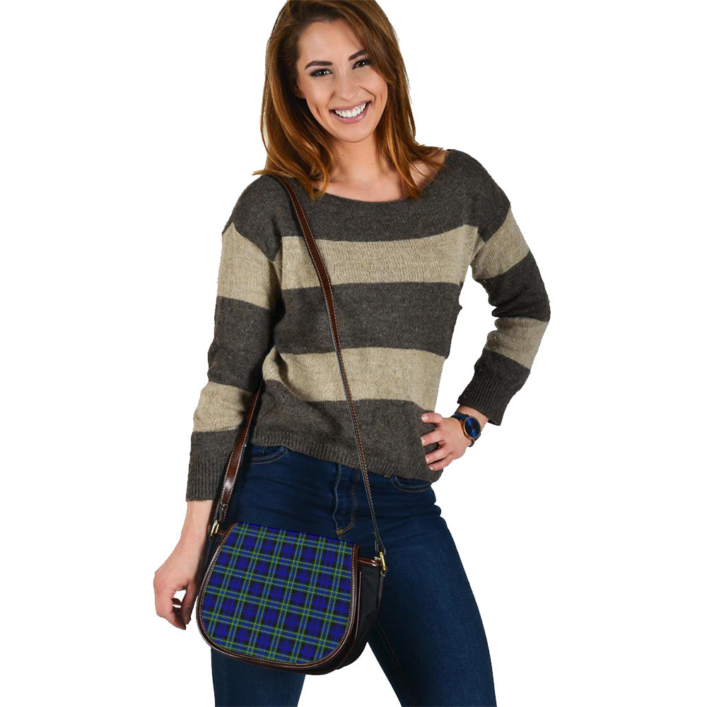 Arbuthnot Modern Tartan Saddle Handbags