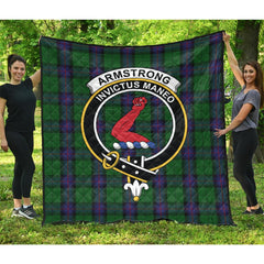 Armstrong Tartan Crest Quilt