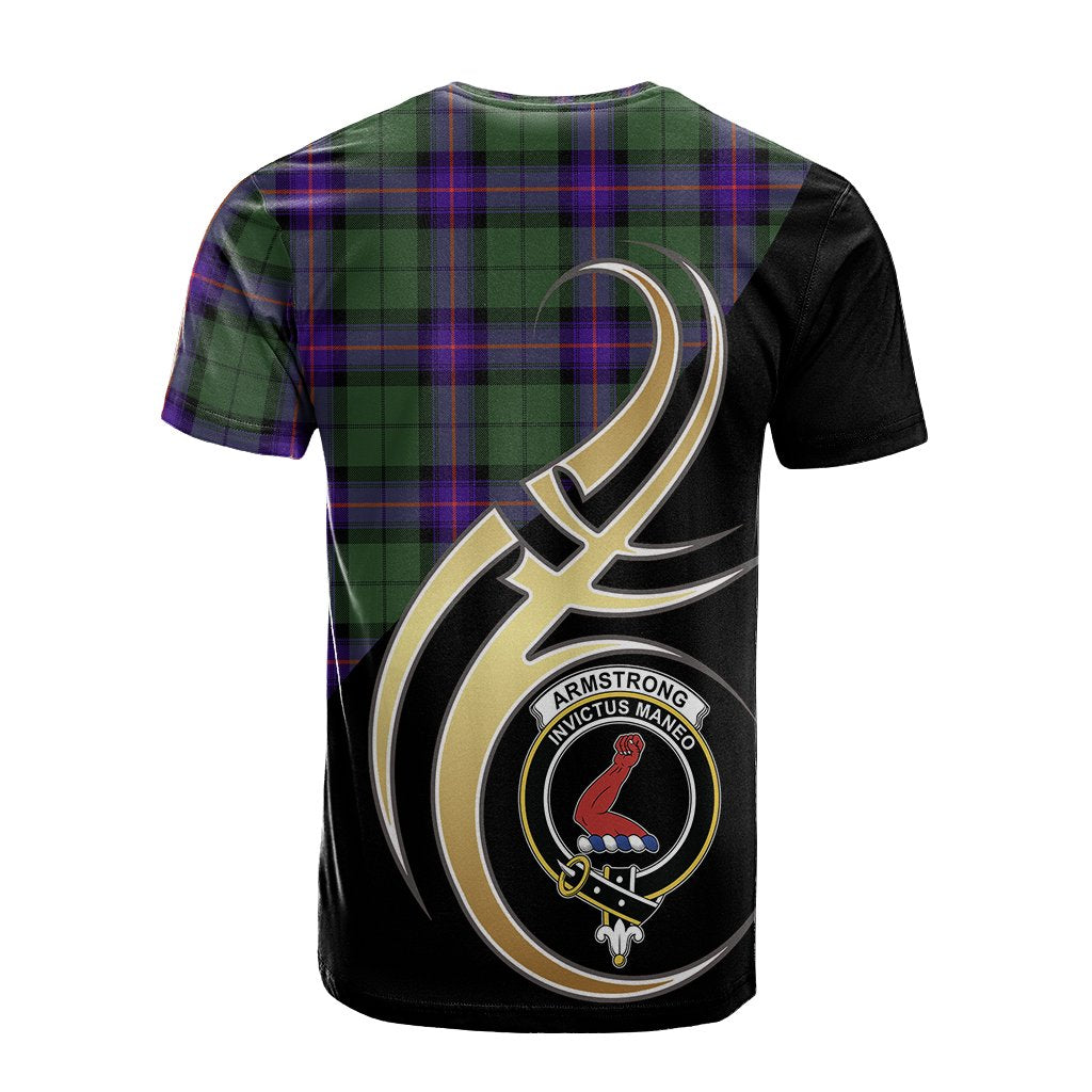 Armstrong Modern Tartan T-shirt - Believe In Me Style