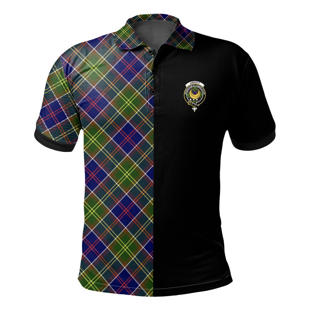 Arnott Tartan Polo Shirt Half of Me - Cross Style