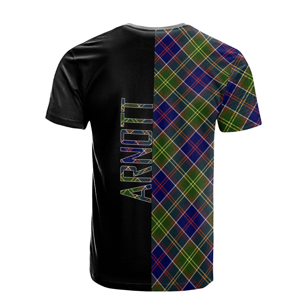 Arnott Tartan T-Shirt Half of Me - Cross Style