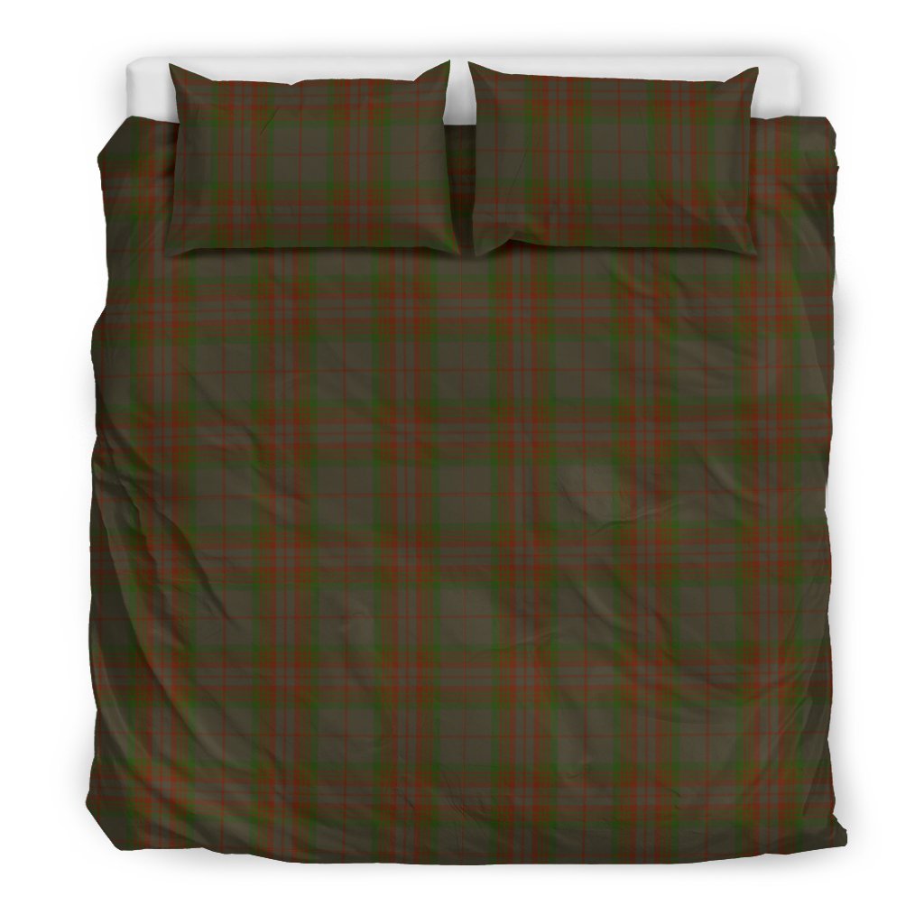 Gray Tartan Bedding Set