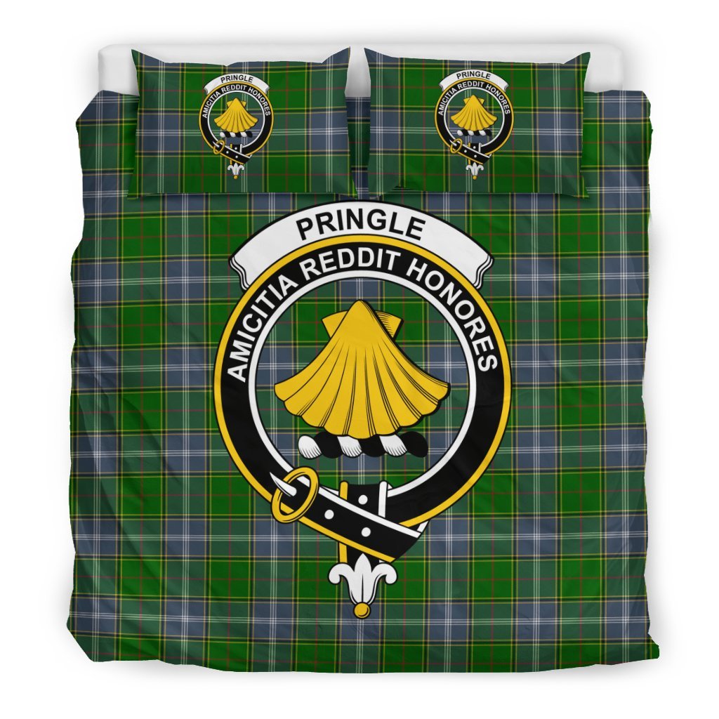 Pringle Family Tartan Crest Bedding Set