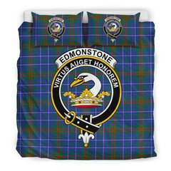 Edmonstone (Of Duntreath) Family Tartan Crest Bedding Set