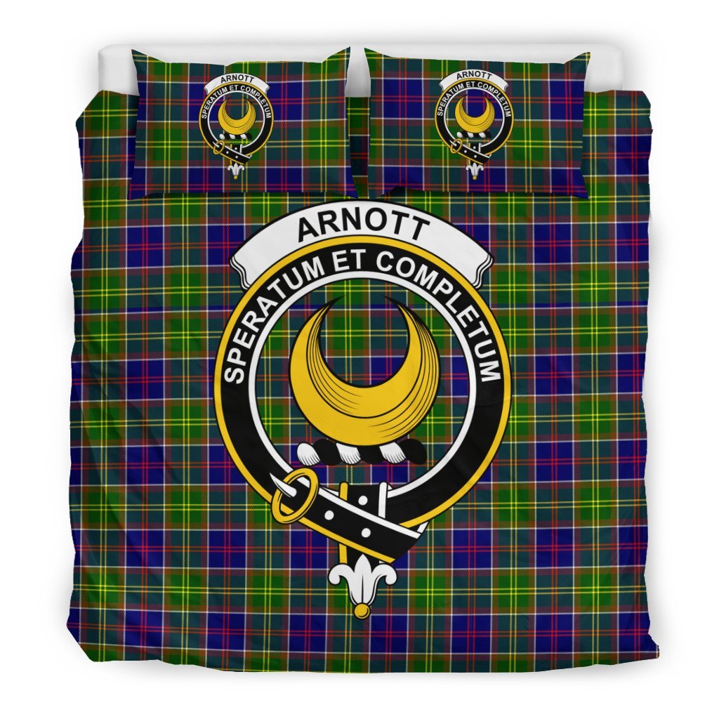 Arnott Family Tartan Crest Bedding Set