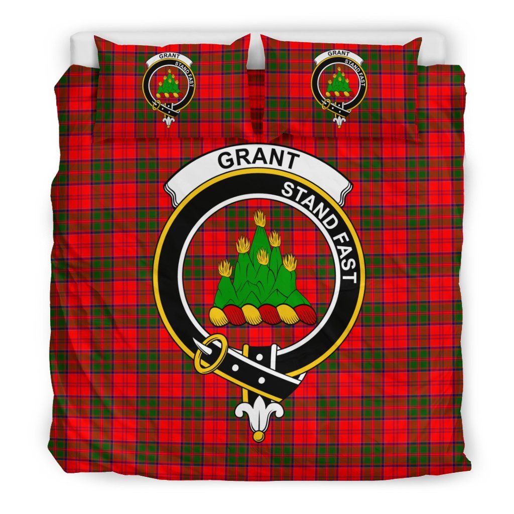 Grant Tartan Crest Bedding Set